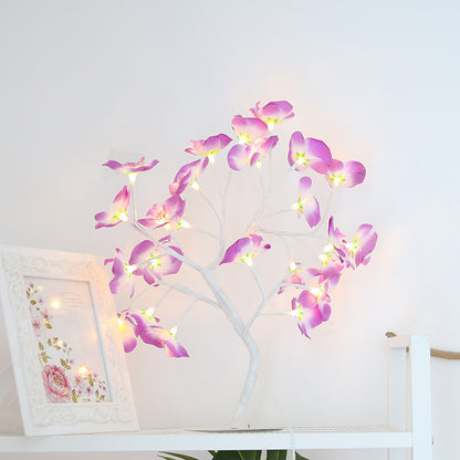 Simulation Led Phalaenopsis Branch Light Girl Heart