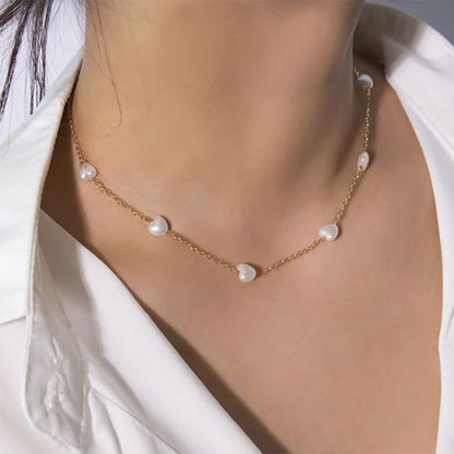 Fashion Commuter New Pearl Necklace