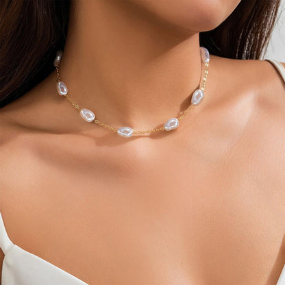 Fashion Commuter New Pearl Necklace